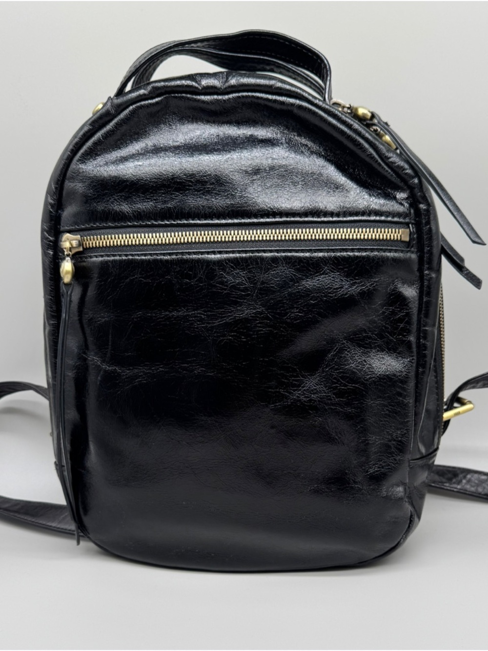 Hobo International Hogan Classic Black Mini Leather Backpack - Picture 2 of 9